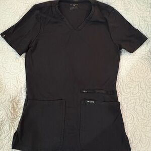 Jaanuu Women's Black Short Sleeve Top